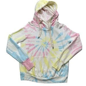 NSF / Rainbow Tye Dye Skittles Lisse Neon Pullover Hoodie Cotton Sweatshirt / S‎